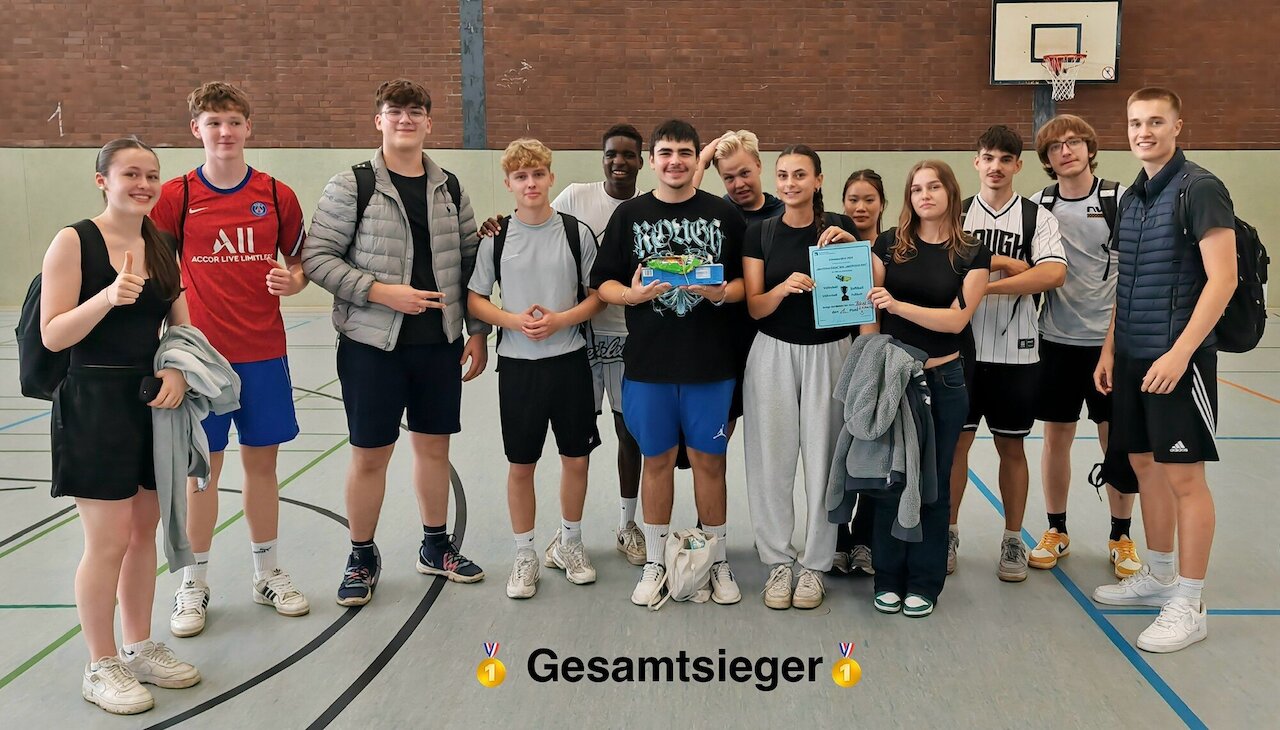  BG12SCHJ wird sportlichste Klasse am Schölerberg 